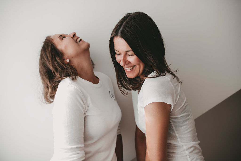 Women with a bright smile